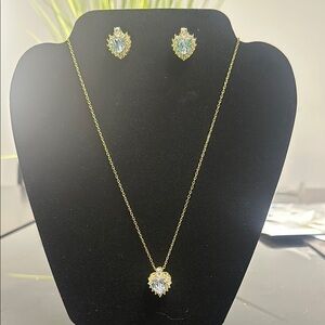 Elegant Gold and Silver Jewelry Set